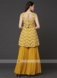 Yellow Color Sharara Suit
